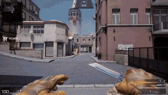 a screenshot of a video game with the number 100 on the bottom left