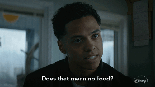 Does That Mean No Food Isaiah Howard GIF - Does That Mean No Food Isaiah Howard Goosebumps GIFs