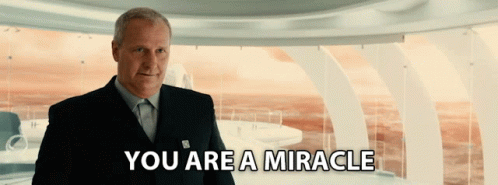 You Are A Miracle David GIF - You Are A Miracle David Jeff Daniels GIFs