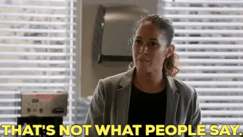 Station 19 Andy Herrera GIF - Station 19 Andy Herrera Thats Not What People Say GIFs