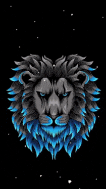 a poster with a lion on it that says fueras del ganic