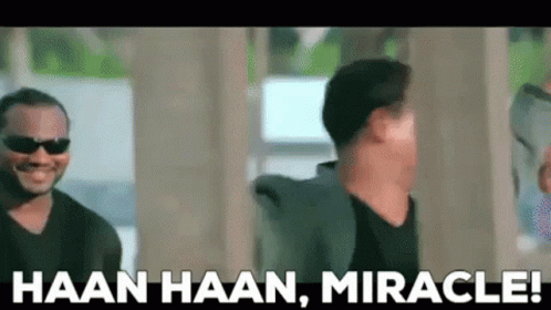 Haan Haan Miracle Miracle GIF - Haan Haan Miracle Miracle Nana Patekar GIFs