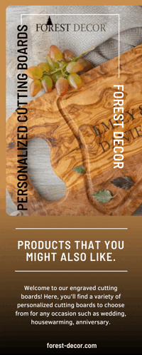 a wooden cutting board with the name jimmy on it