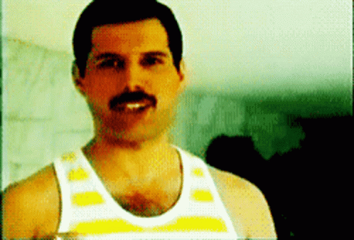 Freddie Mercury Queen GIF - Freddie Mercury Queen Smile GIFs