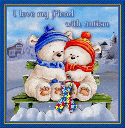 I Love My Friend With Autism Autism GIF - I Love My Friend With Autism Autism Friendship GIFs