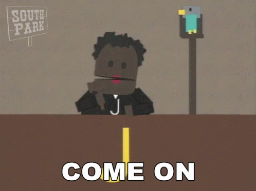 Come On Get A Move On Judge GIF - Come On Get A Move On Judge South Park GIFs