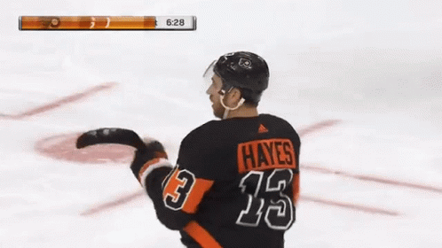 Philadelphia Flyers Kevin Hayes GIF - Philadelphia Flyers Kevin Hayes Flyers GIFs