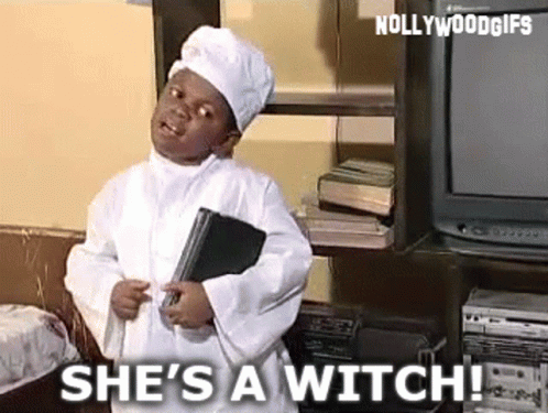 Shes A Witch Kid GIF - Shes A Witch Kid Nollywood GIFs