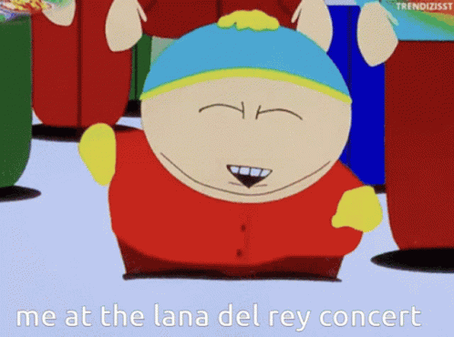 Lana Del Rey Cartman GIF - Lana Del Rey Cartman Southpark GIFs