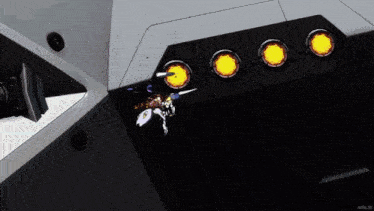 an animated image of a space ship with the url enix.to