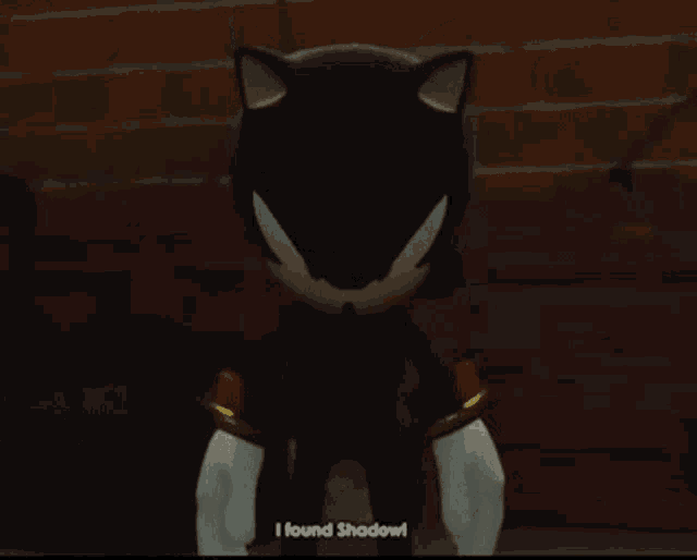 a shadow the hedgehog video game character says i must avenge mario