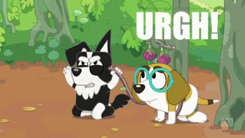Bluey Angry GIF - Bluey Angry Frustrated GIFs