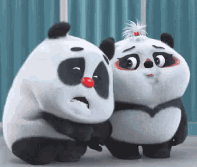 Cute Panda Im So Scared GIF - Cute Panda Im So Scared Cmon GIFs
