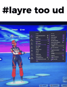 a screenshot of a video game with the words #layre too ud on the bottom