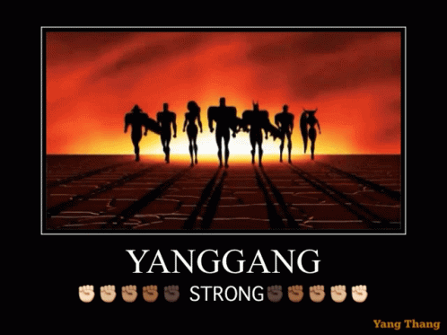 Yang Gang Yang Fam GIF - Yang Gang Yang Fam Yang Gang Strong GIFs
