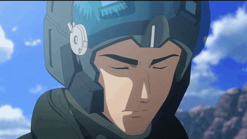 a man in a helmet with the letter c on it
