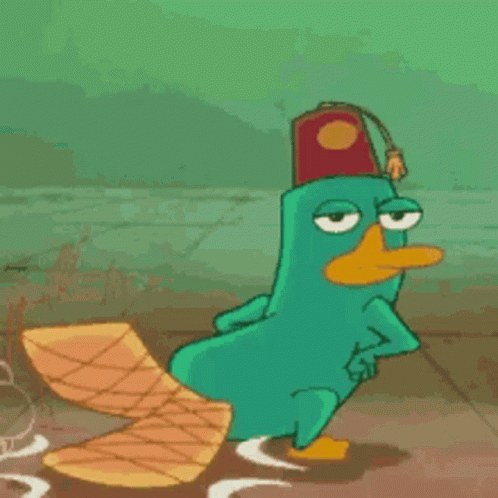Perry The Platypus Slap GIF - Perry The Platypus Slap Butt GIFs