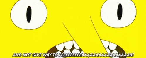 Adventure Time Not Scared GIF - Adventure Time Not Scared Not Afraid GIFs
