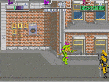 Turtles Arcade Game Teenage Mutant Ninja Turtles GIF - Turtles Arcade Game Teenage Mutant Ninja Turtles Konami GIFs