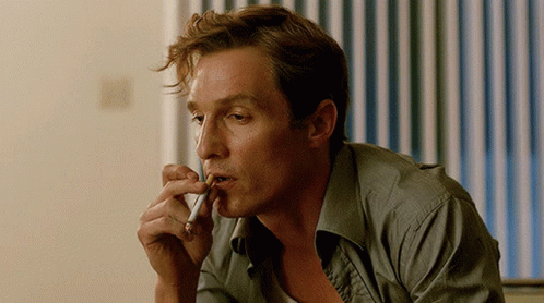 True Detective Rust Cohle GIF - True Detective Rust Cohle Smoking GIFs