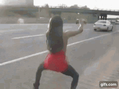Dance Girl GIF - Dance Girl Highway GIFs