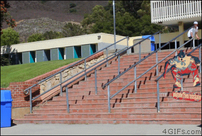 a sign on a set of stairs that says ' samurai crab ' on it