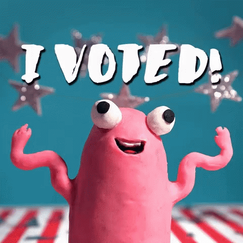 I Voted Primary Day GIF - I Voted Primary Day Voting GIFs