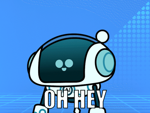 Hi Hey GIF - Hi Hey Robot Hi GIFs