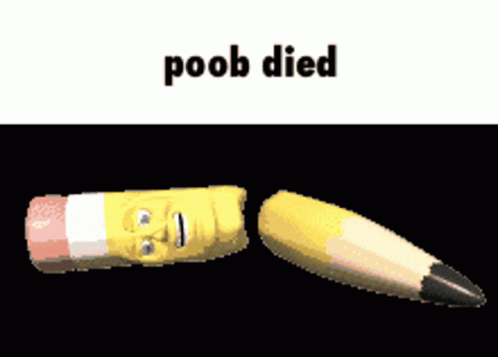 Poob Poo B Banana GIF - Poob Poo B Banana Pencil GIFs
