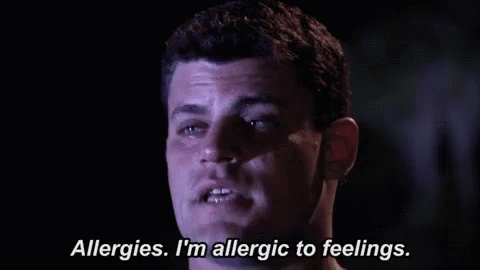 Can'T Handle It GIF - American Grit Allergies Im Allergic To Feelings GIFs