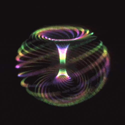 a colorful swirl that looks like a wormhole