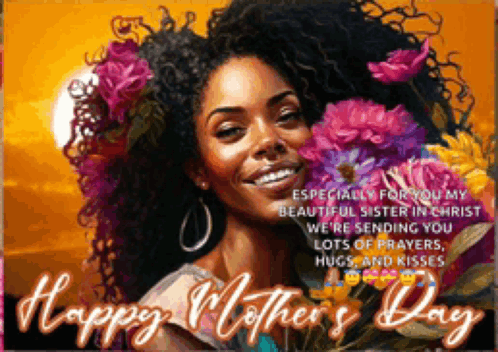 Happy Mothers Day Black Mother GIF - Happy Mothers Day Black Mother Black Queen Mother'S Day GIFs