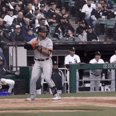 a baseball player is getting ready to hit a ball