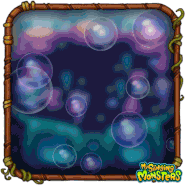 a picture of bubbles with the words mr. growing monsters written on it