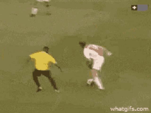 a soccer game is being played in front of a banner that says energie