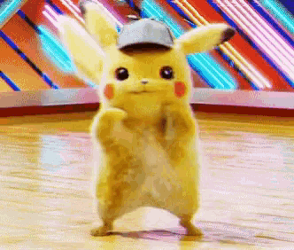 Pikachu Dancing 피카츄 GIF