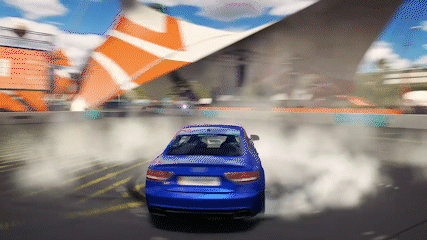 Forza Horizon 3 Audi Rs 5 Coupe GIF - Forza Horizon 3 Audi Rs 5 Coupe Burnout GIFs