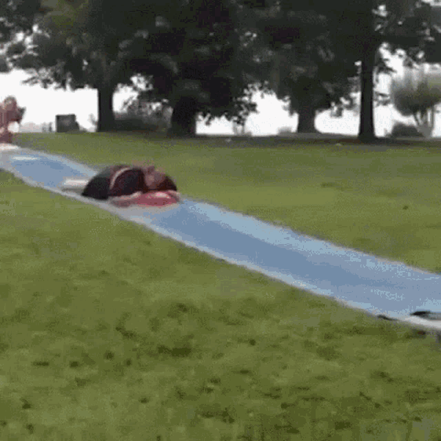 Slip And Slide The Year2020 GIF - Slip And Slide The Year2020 Fail GIFs