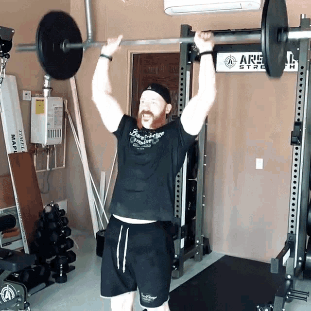 Lifting Weights Sheamus GIF