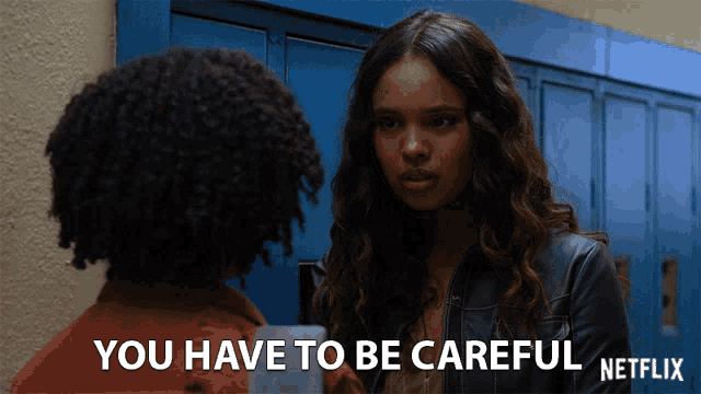 a netflix ad shows a woman talking to another woman