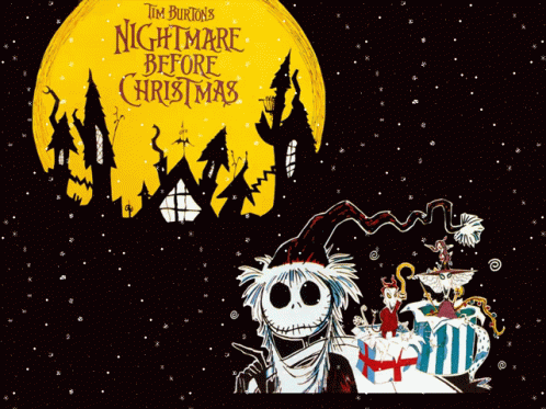 Merry Christmas Jack Skellington GIF - Merry Christmas Jack Skellington The Nightmare Before Christmas GIFs