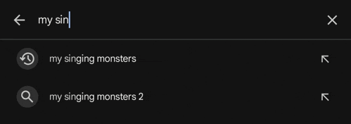 a google search for my singing monsters 2