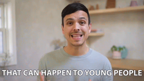 That Can Happen To Young People Mitchell Moffit GIF - That Can Happen To Young People Mitchell Moffit Asapscience GIFs