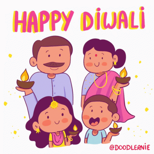 Happy Diwali Doodlernie GIF - Happy Diwali Doodlernie Diwali GIFs