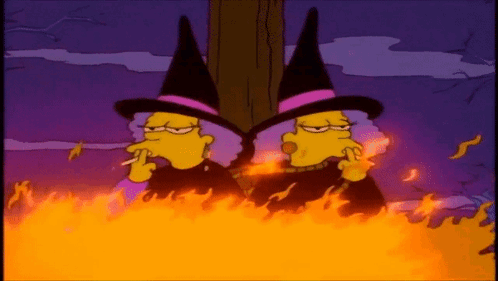 The Simpsons Treehouse Of Horror GIF - The Simpsons Treehouse Of Horror Patty And Selma GIFs