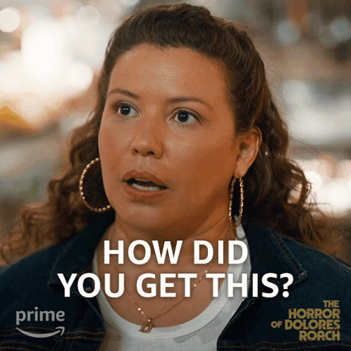 How Did You Get This Dolores Roach GIF - How Did You Get This Dolores Roach Justina Machado GIFs