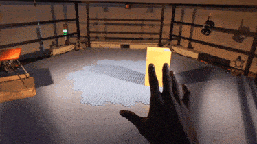 Controlling The Box Marques Brownlee GIF - Controlling The Box Marques Brownlee Moving The Box Using Holotile GIFs