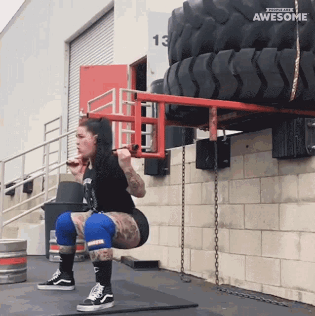 Tire Lift Work Out GIF - Tire Lift Work Out Extreme GIFs