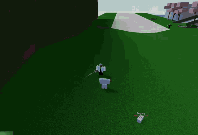 a screenshot of a video game with the name dummy on the bottom left