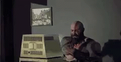 God Of War Parks And Rec GIF - God Of War Parks And Rec Ron Swanson GIFs